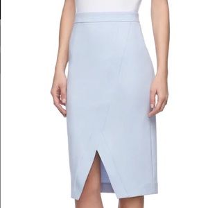 • Jennifer Lopez • Crossover Midi Pencil Skirt[CW]